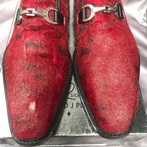 DONALD J PLINER CAFFAR DISTRESS LEOPARD METALLIC, 9M, MEN'S